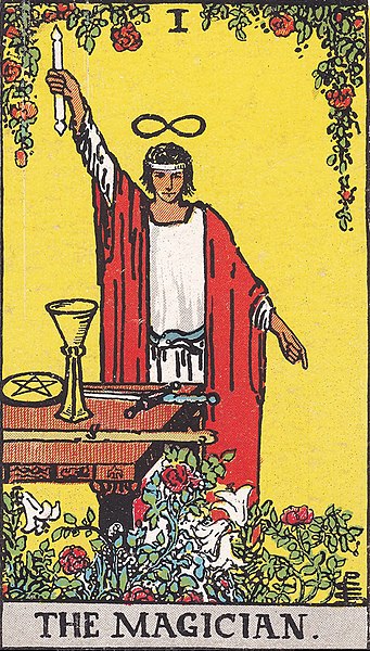 The Magician card