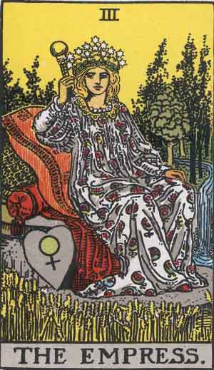 The Empress card