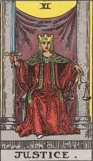 The Justice card
