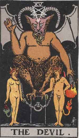The Devil card