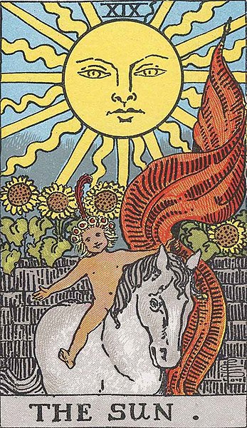 The Sun card